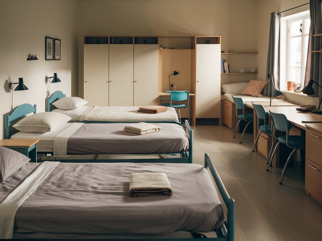 4 Bed Hostel Room