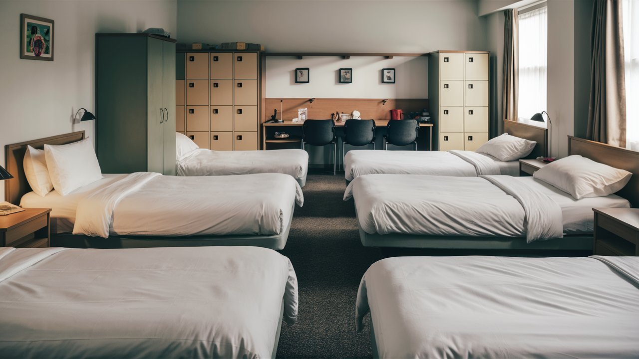 6 Bed Hostel Room