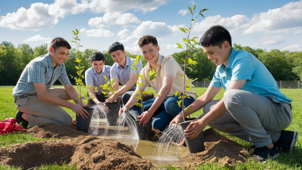 Plantation Week with Islamabad Youth Boys Hostel